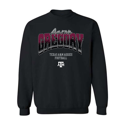 Texas A&M - Texas A&M University - NCAA Football : Aaron Gregory - Crewneck Sweatshirt-0