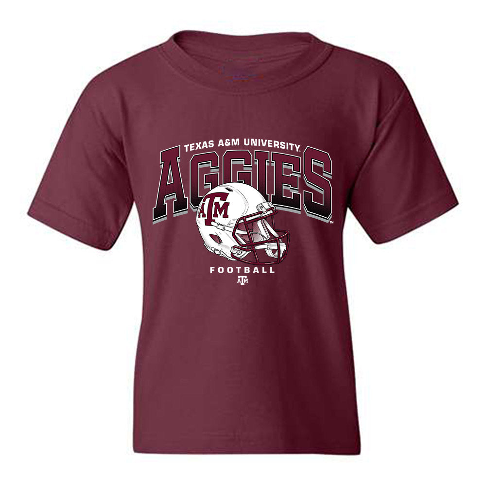 Texas A&M - NCAA Football : Zaden Krempin - Classic Shersey Youth T-Shirt-0
