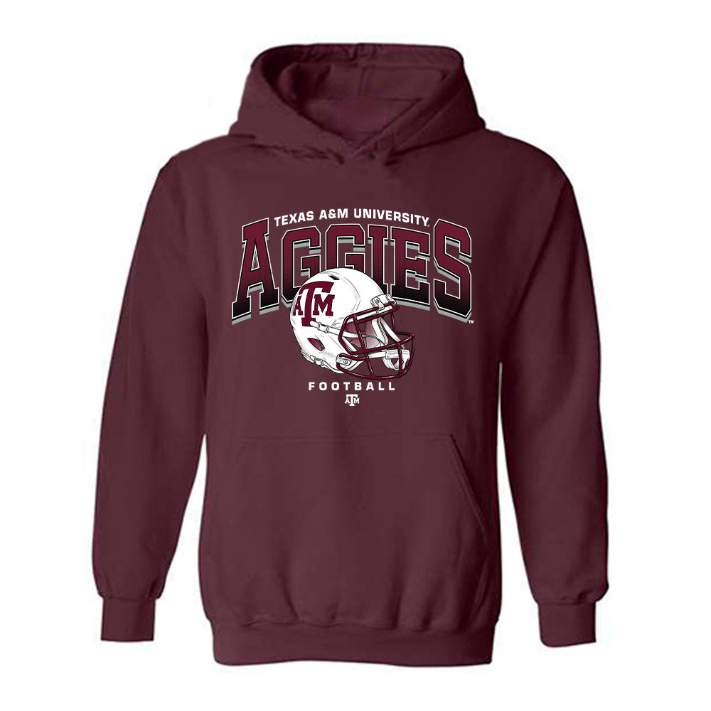 Texas A&M - NCAA Football : Zaden Krempin - Classic Shersey Hooded Sweatshirt-0