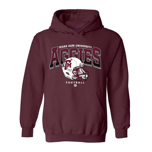 Texas A&M - NCAA Football : Zaden Krempin - Classic Shersey Hooded Sweatshirt-0