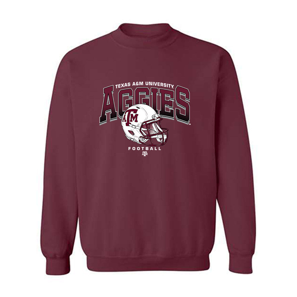 Texas A&M - NCAA Football : Zaden Krempin - Classic Shersey Crewneck Sweatshirt-0
