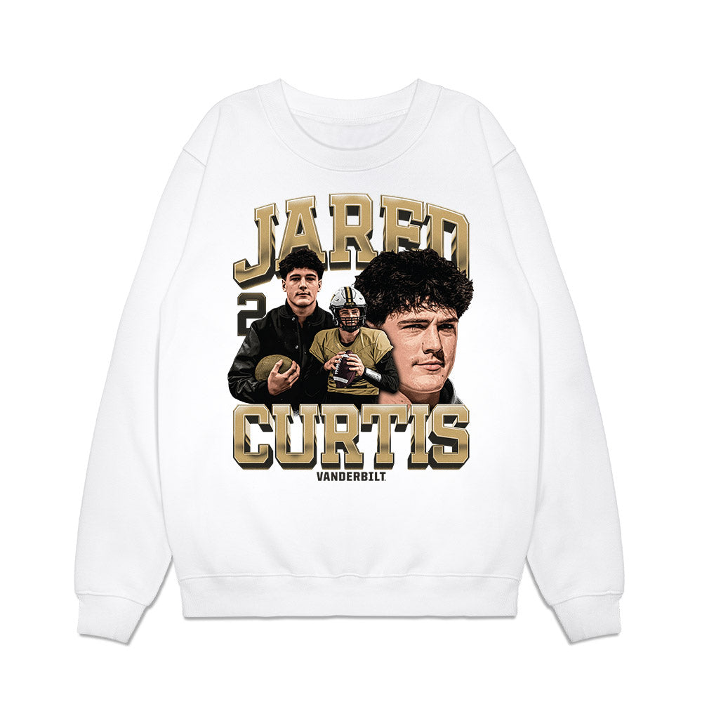 Vanderbilt - NCAA Football : Jared Curtis - Collage Premium Crewneck Sweatshirt-0