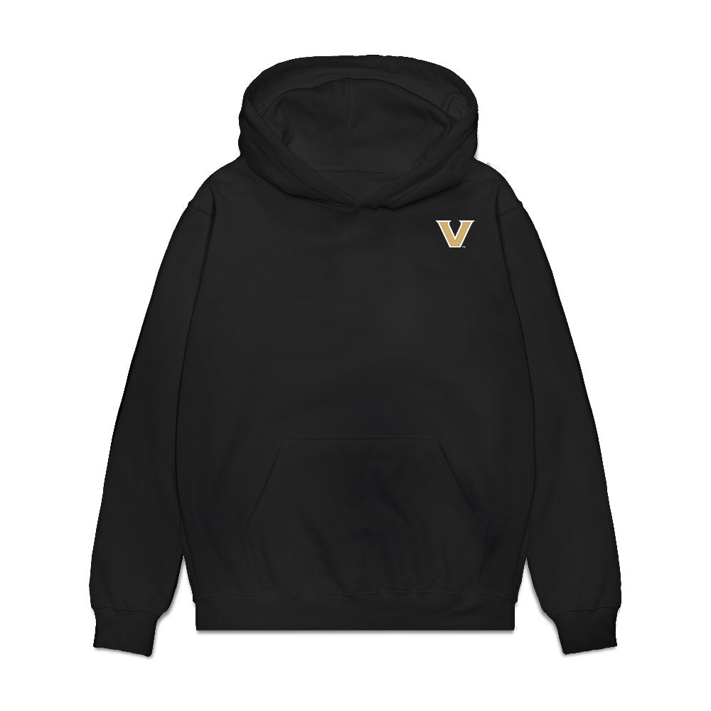 Vanderbilt - NCAA Football : Jared Curtis - Collage Premium Hooded Sweatshirt-0