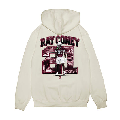 Texas A&M - NCAA Football : Ray Coney - Collage Premium Hooded Sweatshirt-1