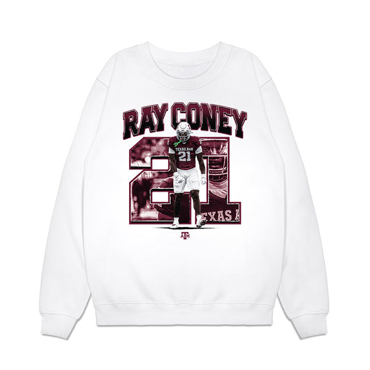 Texas A&M - NCAA Football : Ray Coney - Collage Premium Crewneck Sweatshirt-0