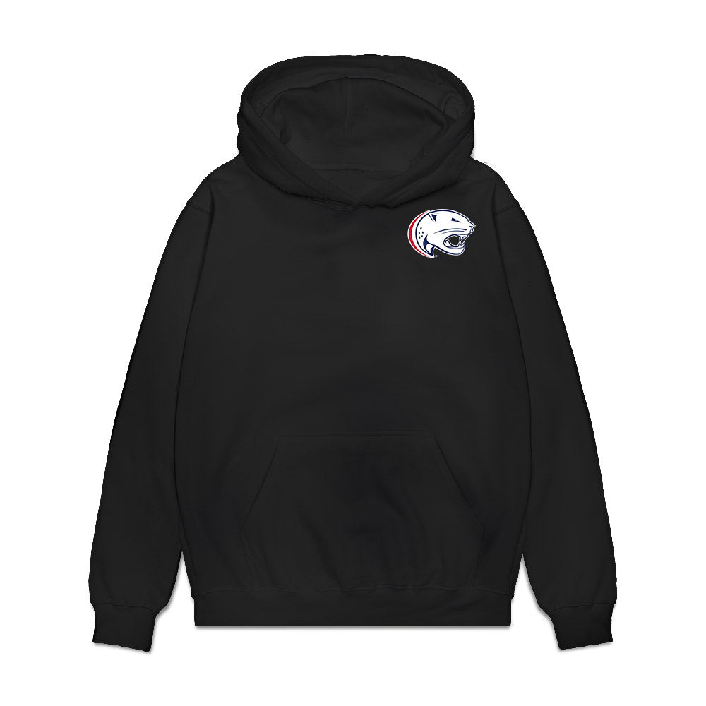 South Alabama - NCAA Women's Track & Field : Dawson Wright - Collage Premium Hooded Sweatshirt-0
