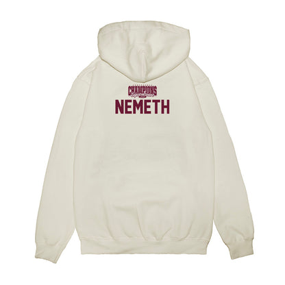 Texas A&M - NCAA Equestrian : Clara Nemeth - Conference Champions Premium Hooded Sweatshirt-1