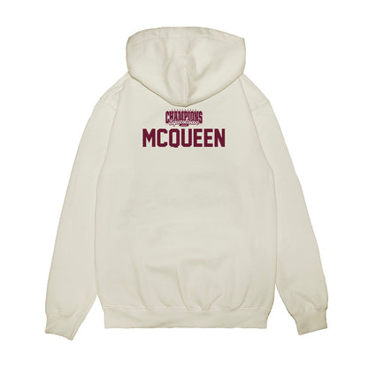 Texas A&M - NCAA Equestrian : Moriah McQueen - Conference Champions Premium Hooded Sweatshirt-1