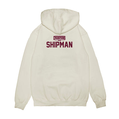Texas A&M - NCAA Equestrian : Grace Shipman - Conference Champions Premium Hooded Sweatshirt-1