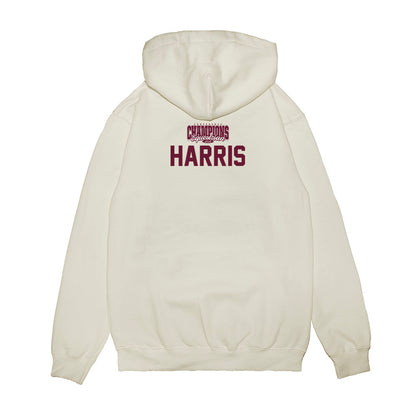 Texas A&M - NCAA Equestrian : Anna Harris - Conference Champions Premium Hooded Sweatshirt-1