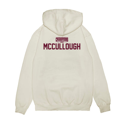 Texas A&M - NCAA Equestrian : Ella McCullough - Conference Champions Premium Hooded Sweatshirt-1