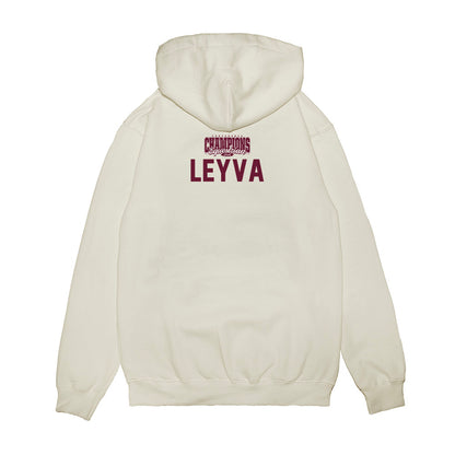 Texas A&M - NCAA Equestrian : Aubree Leyva - Conference Champions Premium Hooded Sweatshirt-1
