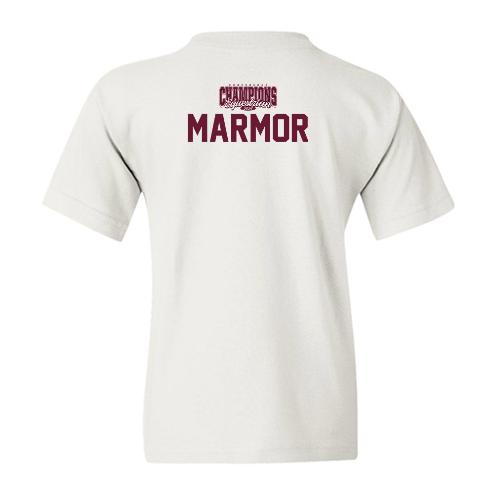 Texas A&M - NCAA Equestrian : Elizabeth Marmor - Conference Champions Youth T-Shirt-1