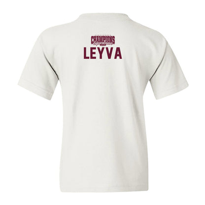 Texas A&M - NCAA Equestrian : Aubree Leyva - Conference Champions Youth T-Shirt-1