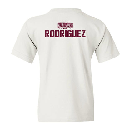 Texas A&M - NCAA Equestrian : Marianna Rodriguez - Conference Champions Youth T-Shirt-1