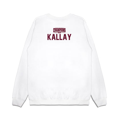 Texas A&M - NCAA Equestrian : Adasyn Kallay - Conference Champions Premium Crewneck Sweatshirt-1