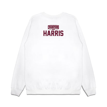 Texas A&M - NCAA Equestrian : Anna Harris - Conference Champions Premium Crewneck Sweatshirt-1
