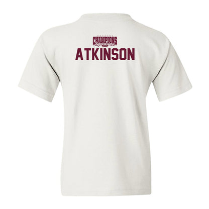 Texas A&M - NCAA Equestrian : McKinney Atkinson - Conference Champions Youth T-Shirt-1