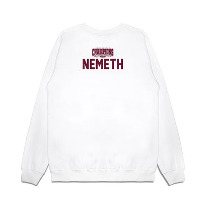 Texas A&M - NCAA Equestrian : Clara Nemeth - Conference Champions Premium Crewneck Sweatshirt-1