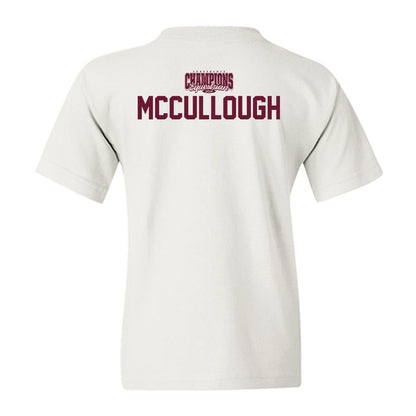 Texas A&M - NCAA Equestrian : Ella McCullough - Conference Champions Youth T-Shirt-1