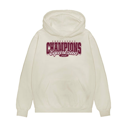 Texas A&M - NCAA Equestrian : Grace Shipman - Conference Champions Premium Hooded Sweatshirt-0