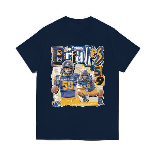 Kent State - NCAA Football : Eckley Bridges - Collage Comfort Colors T-Shirt-0