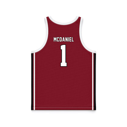 South Carolina - NCAA Women's Basketball : Maddy McDaniel - Maroon Basketball Jersey-1