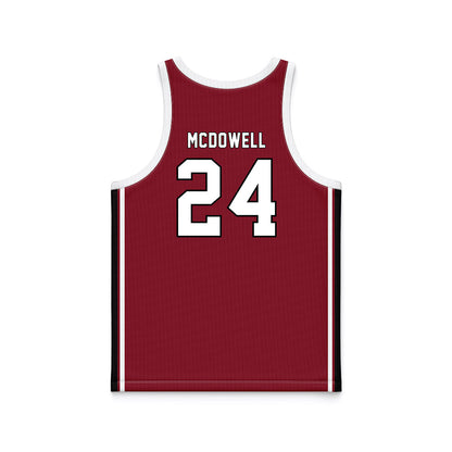 South Carolina - NCAA Women's Basketball : Ayla McDowell - Maroon Basketball Jersey-1
