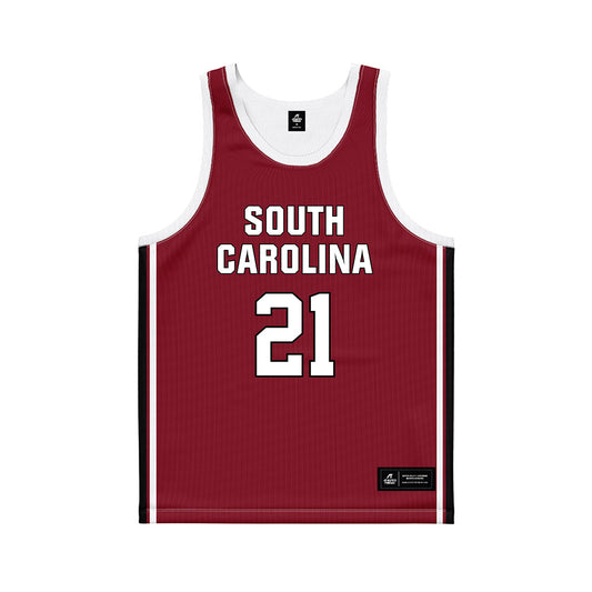 South Carolina - NCAA Women's Basketball : Chloe Kitts - Maroon Basketball Jersey-0