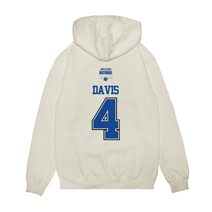 Grand Valley - NCAA Women's Basketball : Anayya Davis - DII Back to Back National Champions Premium Hooded Sweatshirt-1