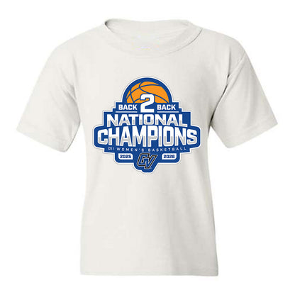 Grand Valley - NCAA Women's Basketball : Paige VanStee - 2026 DII Back to Back National Champions Youth T-Shirt-0
