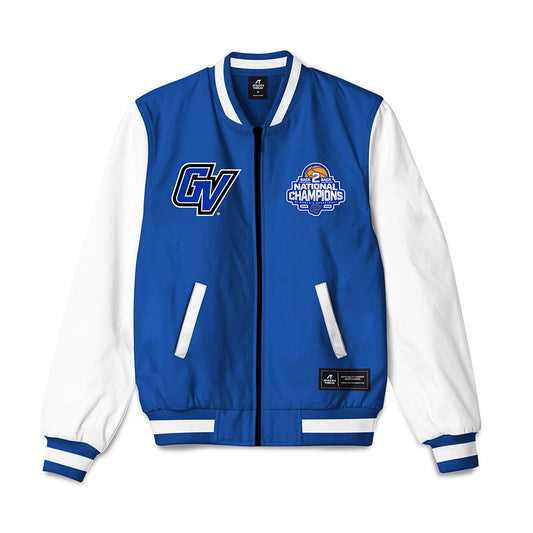 Grand Valley - NCAA Women's Basketball : Molly Anderson - 2026 Back to Back DII National Champions Bomber Jacket-0