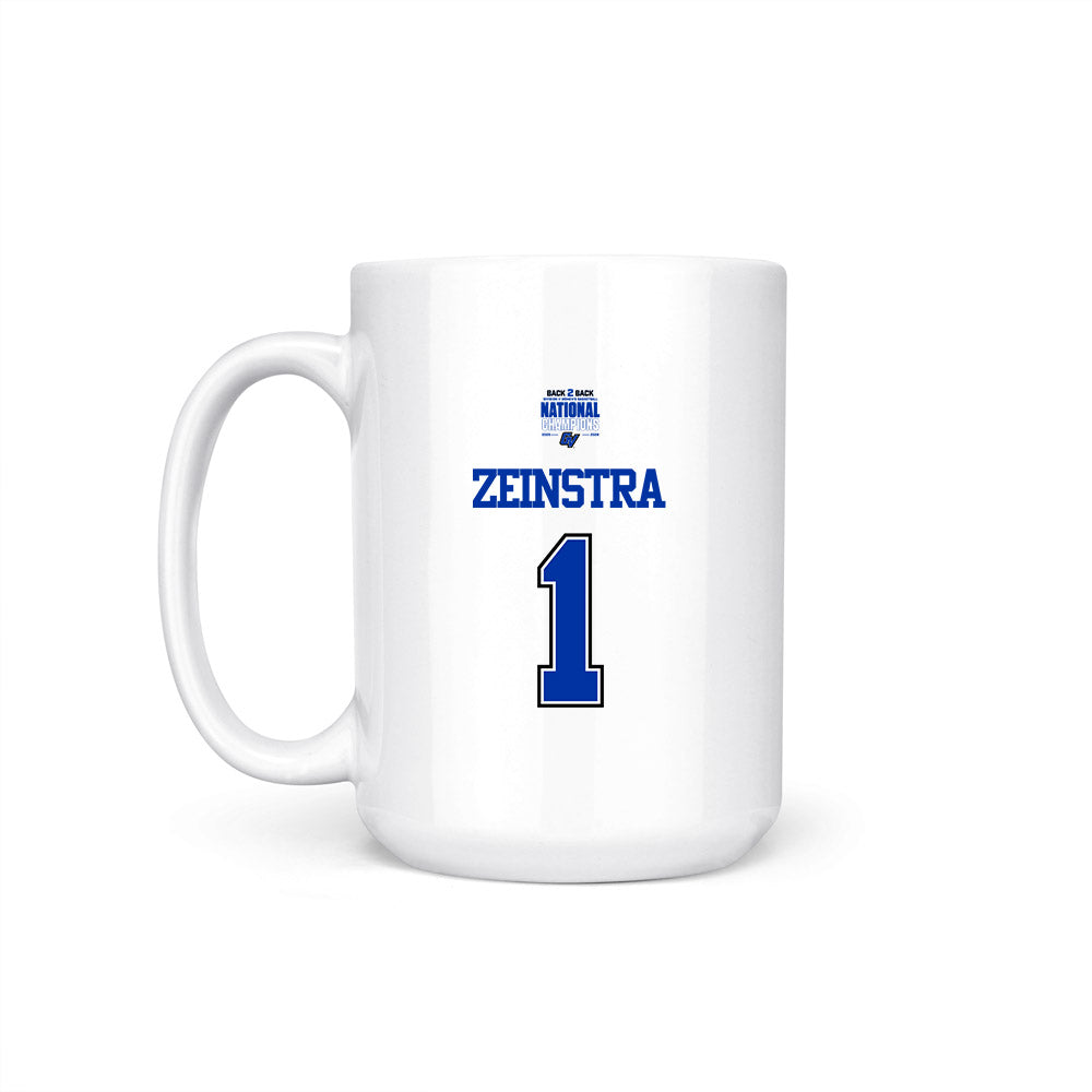 Grand Valley - NCAA Women's Basketball : Avery Zeinstra - 2026 DII National Champions Coffee Mug-1