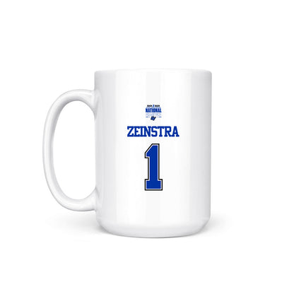 Grand Valley - NCAA Women's Basketball : Avery Zeinstra - 2026 DII National Champions Coffee Mug-1