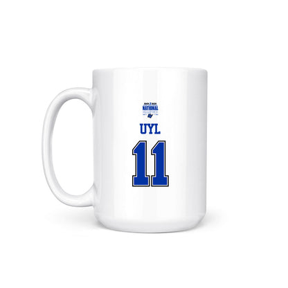 Grand Valley - NCAA Women's Basketball : Madi Uyl - 2026 DII National Champions Coffee Mug-1