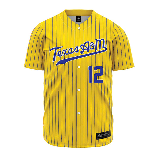 Texas A&M - NCAA Baseball : Yellow Jersey-0