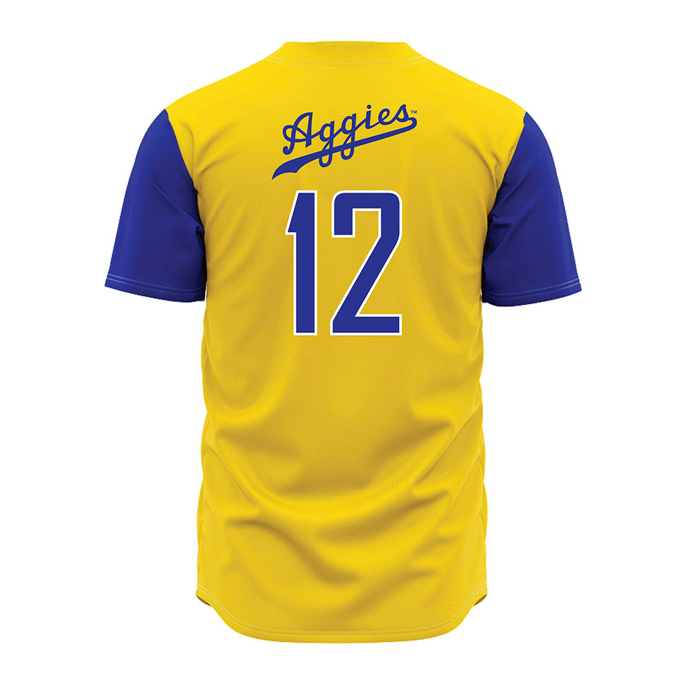 Texas A&M - NCAA Baseball : Yellow Jersey-1
