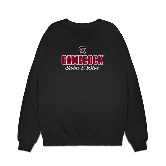 South Carolina - NCAA Women's Swimming & Diving : Sophie Verzyl - Collage Premium Crewneck Sweatshirt-0