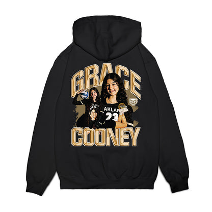 Oakland - NCAA Women's Volleyball : Grace Cooney - Collage Premium Hooded Sweatshirt-1