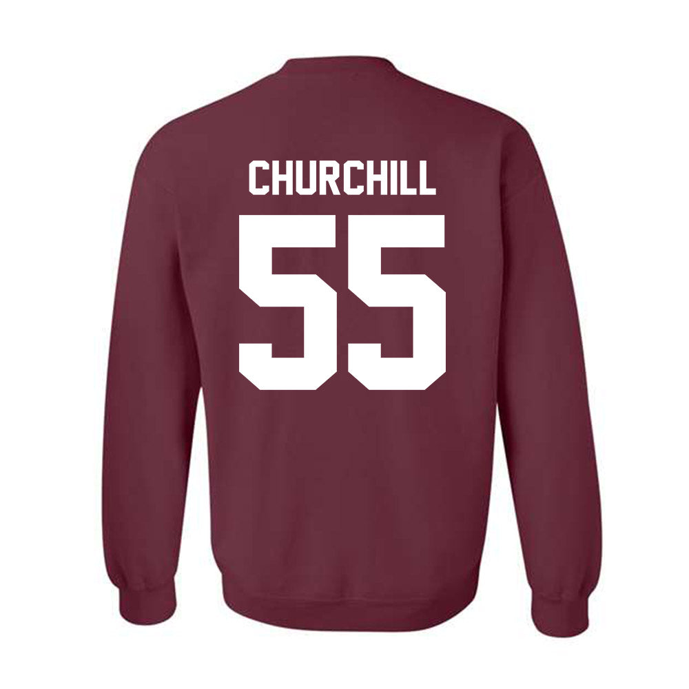 Texas A&M - NCAA Women's Soccer : Ireland Churchill - Classic Shersey Crewneck Sweatshirt-1