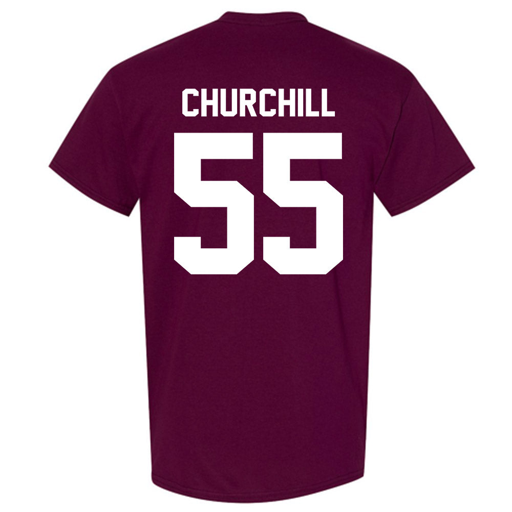 Texas A&M - NCAA Women's Soccer : Ireland Churchill - Classic Shersey T-Shirt-1