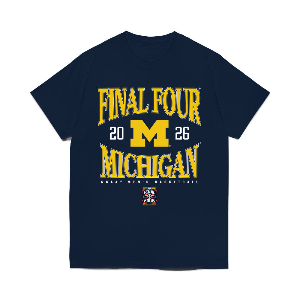 Michigan - NCAA Men's Basketball : National Champions NCAA® March Madness® 2026 Heritage Comfort Colors T-Shirt-0