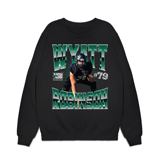 Northeastern State - NCAA Football : Wyatt Robinson - Collage Premium Crewneck Sweatshirt-0