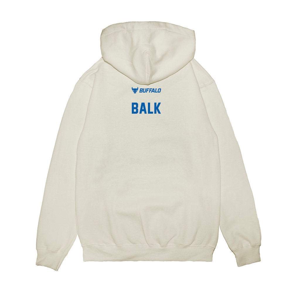 Buffalo - NCAA Women's Track & Field : Bernice Balk - Classic Shersey Premium Hooded Sweatshirt-1