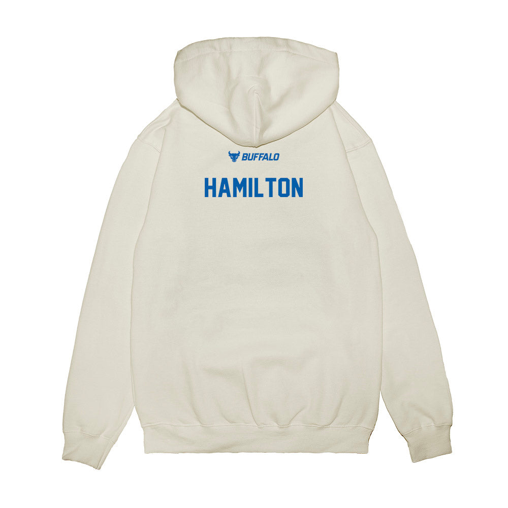 Buffalo - NCAA Women's Track & Field : Faith Hamilton - Classic Shersey Premium Hooded Sweatshirt-1