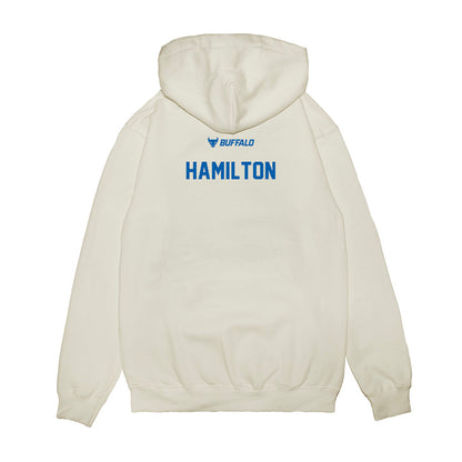 Buffalo - NCAA Women's Track & Field : Faith Hamilton - Classic Shersey Premium Hooded Sweatshirt-1
