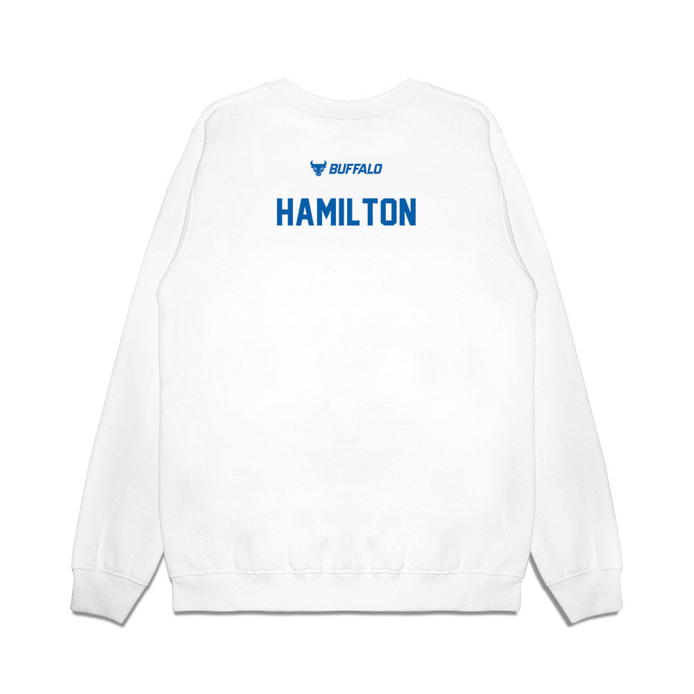 Buffalo - NCAA Women's Track & Field : Faith Hamilton - Classic Shersey Premium Crewneck Sweatshirt-1