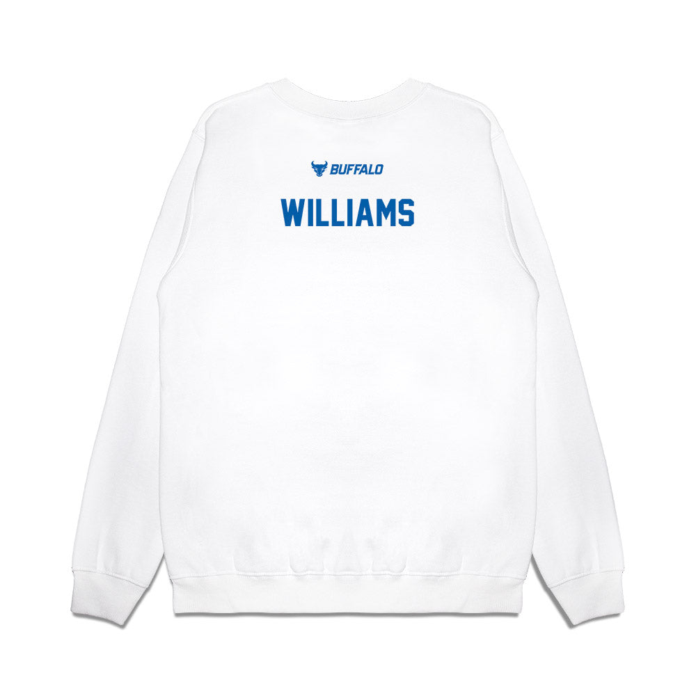 Buffalo - NCAA Women's Track & Field : Jayne Williams - Classic Shersey Premium Crewneck Sweatshirt-1