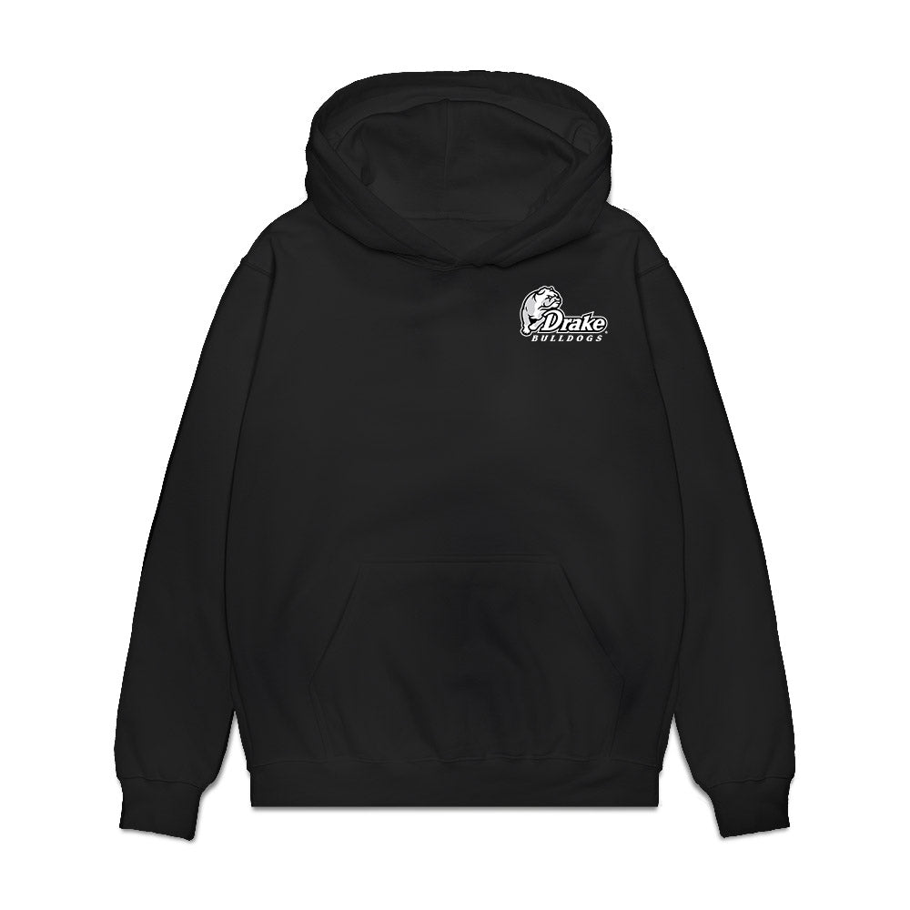 Drake - NCAA Mens Basketball : Eli Shetlar - Collage Premium Hooded Sweatshirt-0