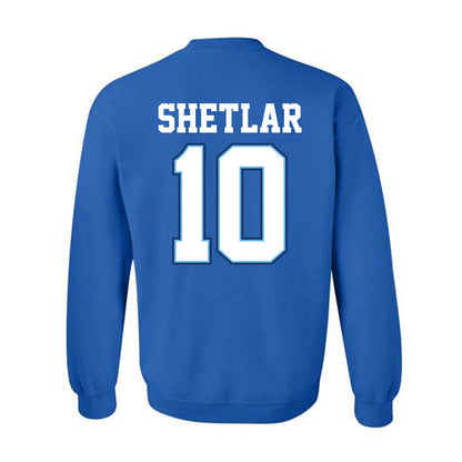 Drake - NCAA Mens Basketball : Eli Shetlar - Classic Shersey Crewneck Sweatshirt-1
